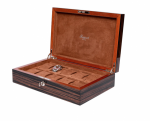 WATCH BOXES Rapport London Est. 1898 HERITAGE TEN L273 Collector Box Finest Macassar Wood for 10 timepieces