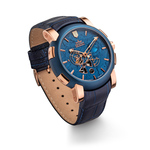 KronSegler METEORIT AUTOMATIC ROSE GOLD & BLUE 46MM - LIMITED EDITION OF 812 TIMEPIECES