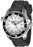 ZENO-WATCH BASEL Professional Diver II steel Ref. 6603-515Q-a2 white dial, 6603-515Q-a1 black dial 50ATM Helium Valve