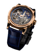 LOUIS MOINET MECANOGRAPH New York Ref. LM-31.50.NY 18K Rose Gold 5N Hand Engraved Self-Winding Cal. LM31 (LTD-60)