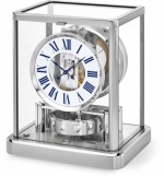  JAEGER‑LECOULTRE Atmos Classique Elysium Rhodium Clock Ref. Q5102201 - temperature variation winding mechanism