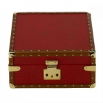 WATCH BOXES Rapport London Est. 1898 L304 Red Classic Four Watch Box