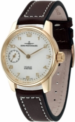 ZENO-WATCH BASEL Classic Winder Gold Plated Ref. 6558-9-Pgr-f2 Hand Wound Cal. Unitas 6497
