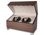 WATCH WINDERS Rapport London Est. 1898 W342 - Vogue Macassar Duo Watch Winder