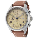 GLYCINE COMBAT Ref. 3945.15AT LB7BH  Chronograph LUX Automatic 43MM Cream Dial