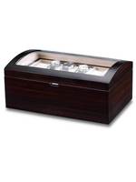 WATCH BOXES Rothenschild Exclusive-Line 24 compartment (Macassar finish & creme velvet interior) RS-5038-MCS