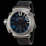 U-BOAT Classico 47 1001 SS BLU Ref. 8038 Titanium, Limited Edition of 300 units