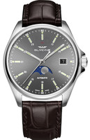 GLYCINE COMBAT 6 CLASSIC MOONPHASE Ref. GL0114 steel grey automatic 40MM