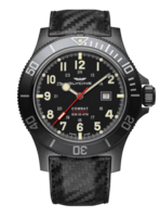 GLYCINE COMBAT SUB 48 PVD BLACK SATIN AUTOMATIC 20ATM REF. GL0241 SELF-WINDING CAL. GL224