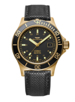 GLYCINE COMBAT SUB 42 PVD GOLD BLACK AUTOMATIC 20ATM REF. GL0186 SELF-WINDING CAL. GL224