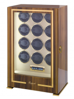 WATCH WINDERS Rapport London Est. 1898 W312 Paramount Twelve Watch Winder Walnut