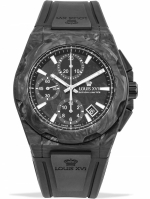 DESIGNER BRANDS LOUIS XVI LA VAUGUYON 1200 LXVI1200 41MM CARBON AUTOMATIC CHRONOGRAPH SW500 LTD/1000