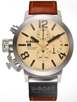 U-BOAT Classico Ref. 6918 - Chronograph 48 mm Sterling Silver 925 Limited Edition of 150